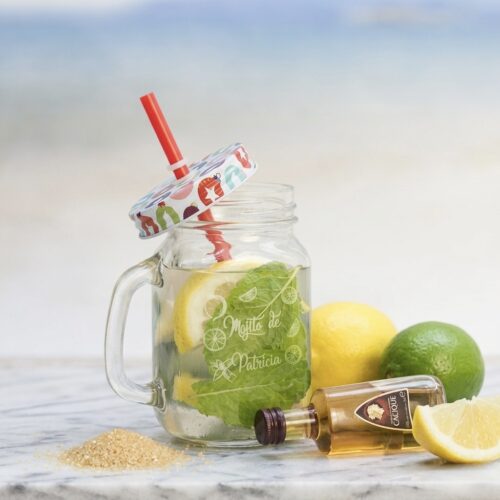 Kit para preparar mojito con nombre