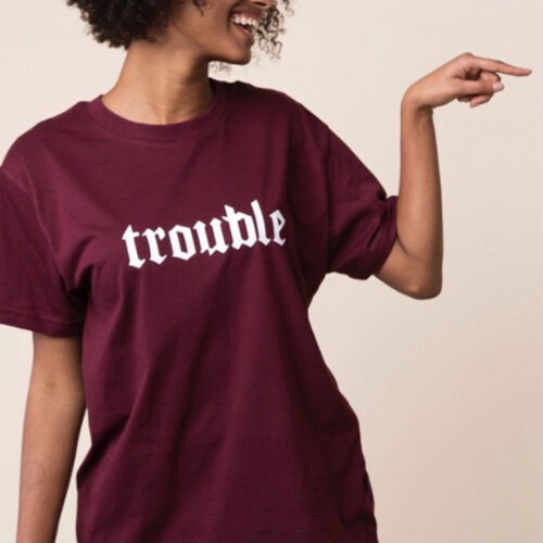 Camiseta trouble