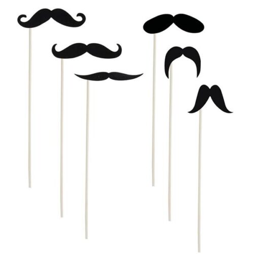 Pack 6 bigotes photocall