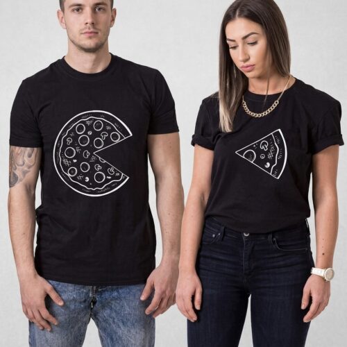 Pack 2 camisetas Pizza + Porción