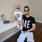 Pack Camisetas Niño y Adulto 'Me & Mini Me'