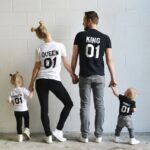 Pack Familia de 3 camisetas King + Queen + Princess